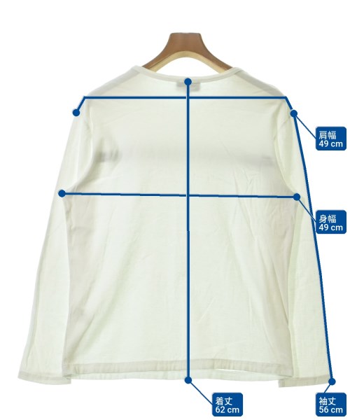 A.P.C.（アーペーセー）Tシャツ・カットソー 白 サイズ:S メンズ/2200635492111