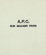 A.P.C.（アーペーセー）Tシャツ・カットソー 白 サイズ:M メンズ/2200635492128