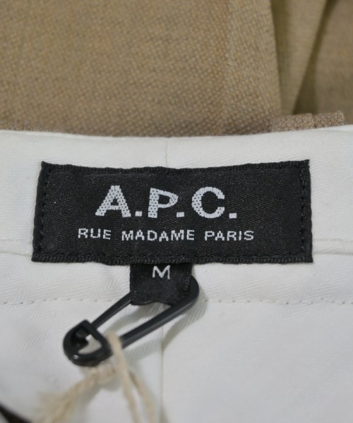 A.P.C.（アーペーセー）スラックス 茶 サイズ:M メンズ/2200641005046