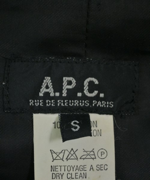A.P.C.（アーペーセー）カジュアルジャケット 黒 サイズ:S メンズ/2200641050015