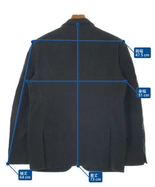 A.P.C.（アーペーセー）カジュアルジャケット 黒 サイズ:S メンズ/2200641050015