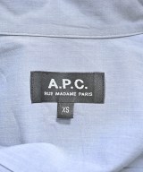 A.P.C.（アーペーセー）カジュアルシャツ 青 サイズ:XS メンズ/2200641797019