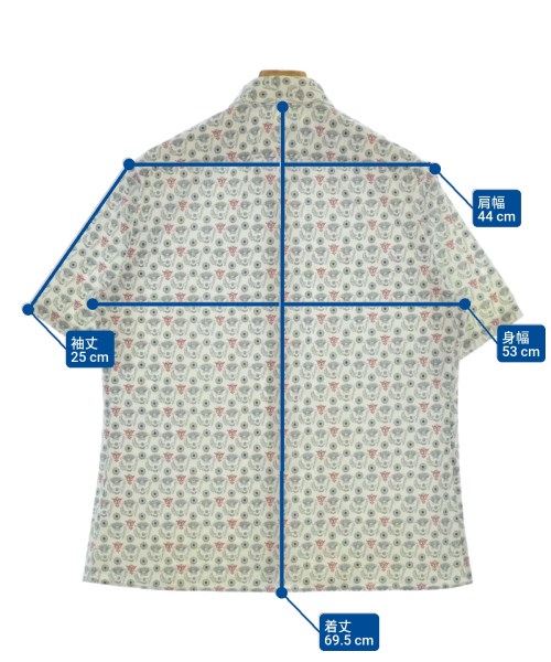 A.P.C.（アーペーセー）カジュアルシャツ 白 サイズ:0(XS位) メンズ/2200627703041