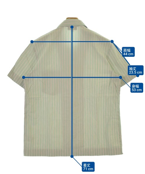 A.P.C.（アーペーセー）カジュアルシャツ 緑 サイズ:S メンズ/2200626883027