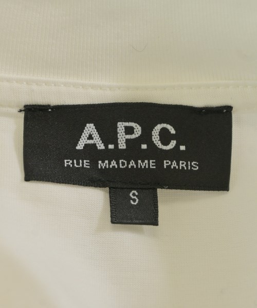 A.P.C.（アーペーセー）Tシャツ・カットソー 白 サイズ:S メンズ/2200626883041