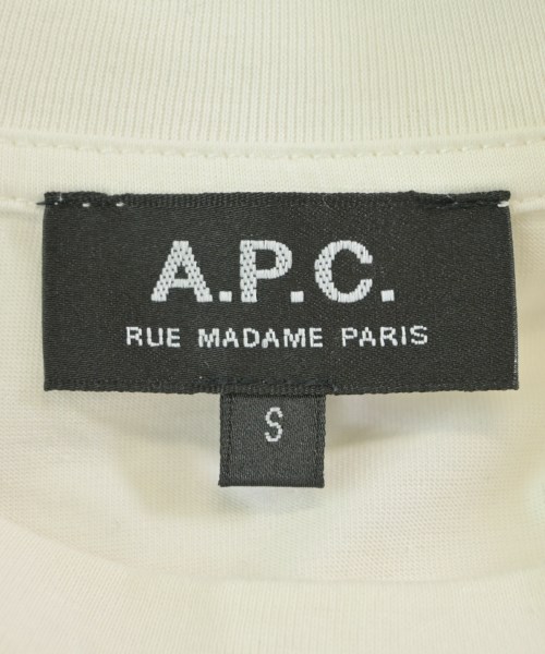 A.P.C.（アーペーセー）Tシャツ・カットソー 白 サイズ:S メンズ/2200626883058