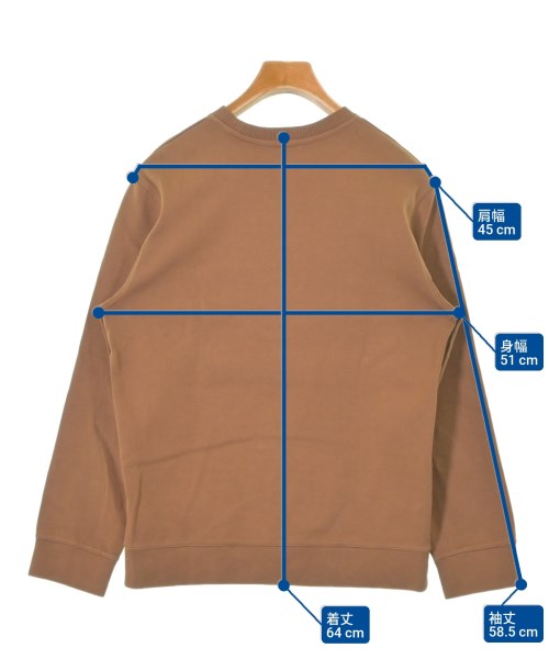 A.P.C.（アーペーセー）スウェット 茶 サイズ:S メンズ/2200626883072