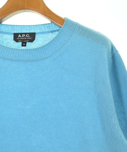 A.P.C.（アーペーセー）ニット・セーター 青 サイズ:M メンズ/2200642972040