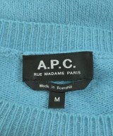 A.P.C.（アーペーセー）ニット・セーター 青 サイズ:M メンズ/2200642972040