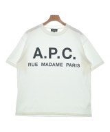 A.P.C.（アーペーセー）Tシャツ・カットソー 白 サイズ:M メンズ/2200632345038