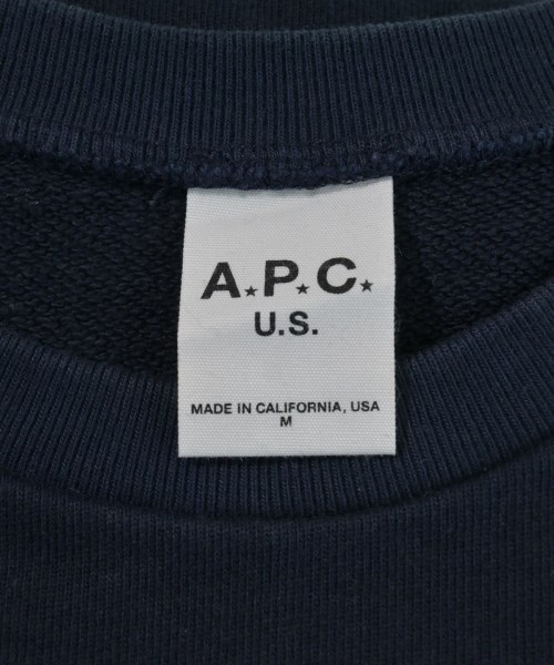 A.P.C.（アーペーセー）スウェット 紺 サイズ:M メンズ/2200643109162