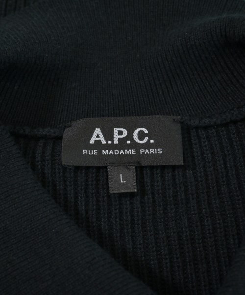 A.P.C.（アーペーセー）ニット・セーター 黒 サイズ:L メンズ/2200630539101