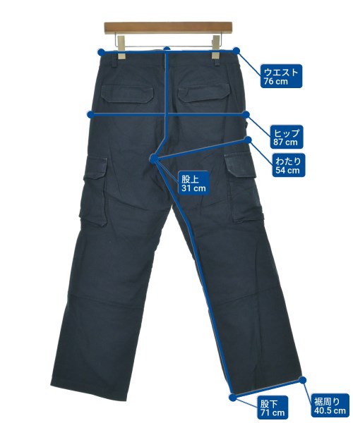 A.P.C.（アーペーセー）カーゴパンツ 紺 サイズ:XS メンズ/2200632049097