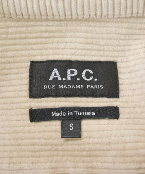 A.P.C.（アーペーセー）カジュアルシャツ ベージュ サイズ:S メンズ/2200643857025
