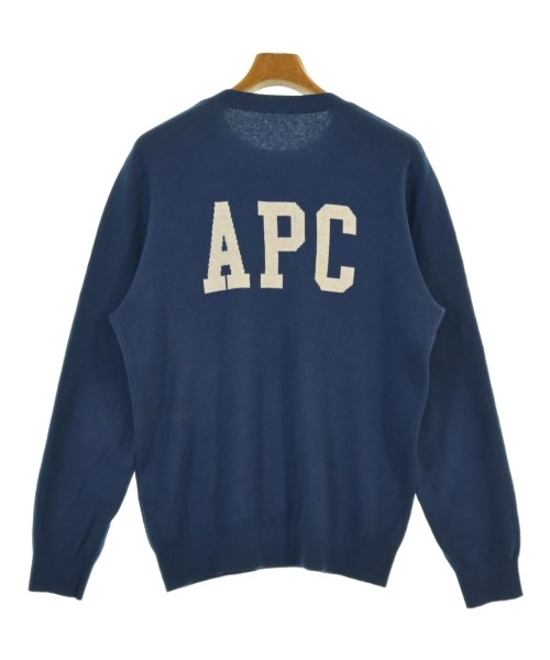 A.P.C.（アーペーセー）ニット・セーター 青 サイズ:-(M位) メンズ/2200643950016