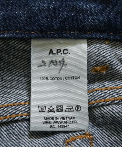 A.P.C.（アーペーセー）デニムパンツ 紺 サイズ:30(M位) メンズ/2200644166072