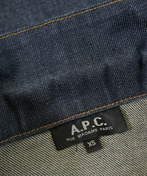 A.P.C.（アーペーセー）デニムジャケット 紺 サイズ:XS メンズ/2200644213011