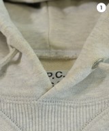 A.P.C.（アーペーセー）パーカー グレー サイズ:S メンズ/2200644251075