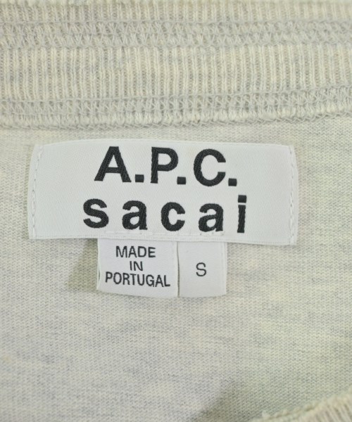 A.P.C.（アーペーセー）Tシャツ・カットソー グレー サイズ:S メンズ/2200644251099