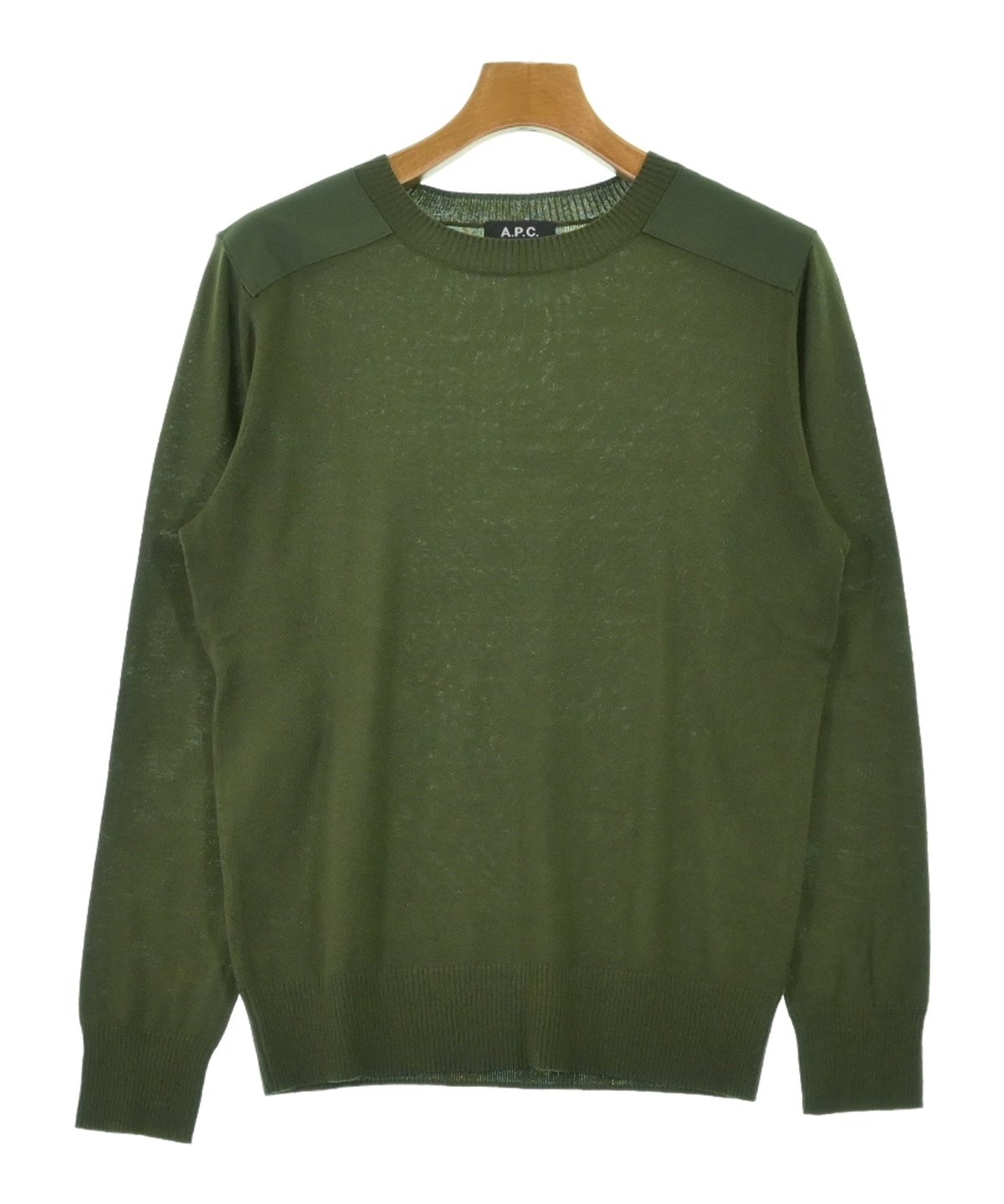 A.P.C.（アーペーセー）ニット・セーター 緑 サイズ:XS メンズ
