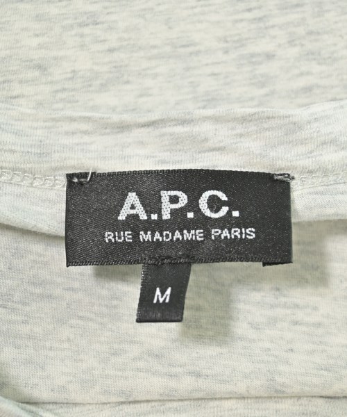 A.P.C.（アーペーセー）Tシャツ・カットソー グレー サイズ:M メンズ/2200570431305