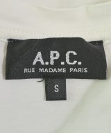 A.P.C.（アーペーセー）Tシャツ・カットソー 白 サイズ:S メンズ/2200570431329