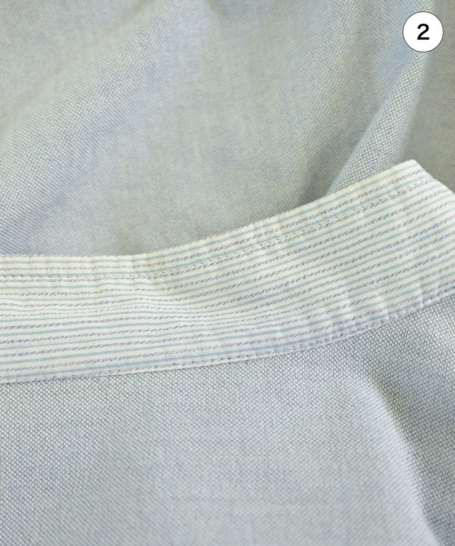 A.P.C.（アーペーセー）カジュアルシャツ 青 サイズ:S メンズ/2200536180025