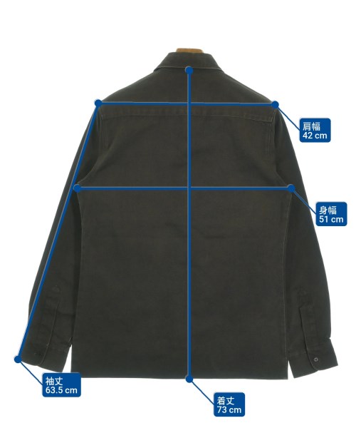 A.P.C.（アーペーセー）カジュアルシャツ 茶 サイズ:2(M位) メンズ/2200541279028