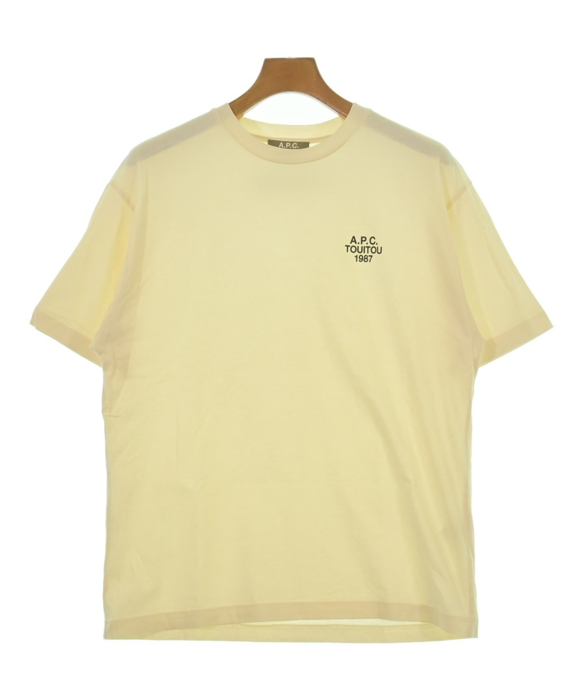 【送料関税込】中国 ARGUECULTURE  シャツ C2510492 A.P.C.（アーペーセー）Tシャツ・カットソー 白 サイズ:M メンズ