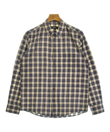 あきページ A.P.C.（アーペーセー）カジュアルシャツ 紺 サイズ:M メンズ
