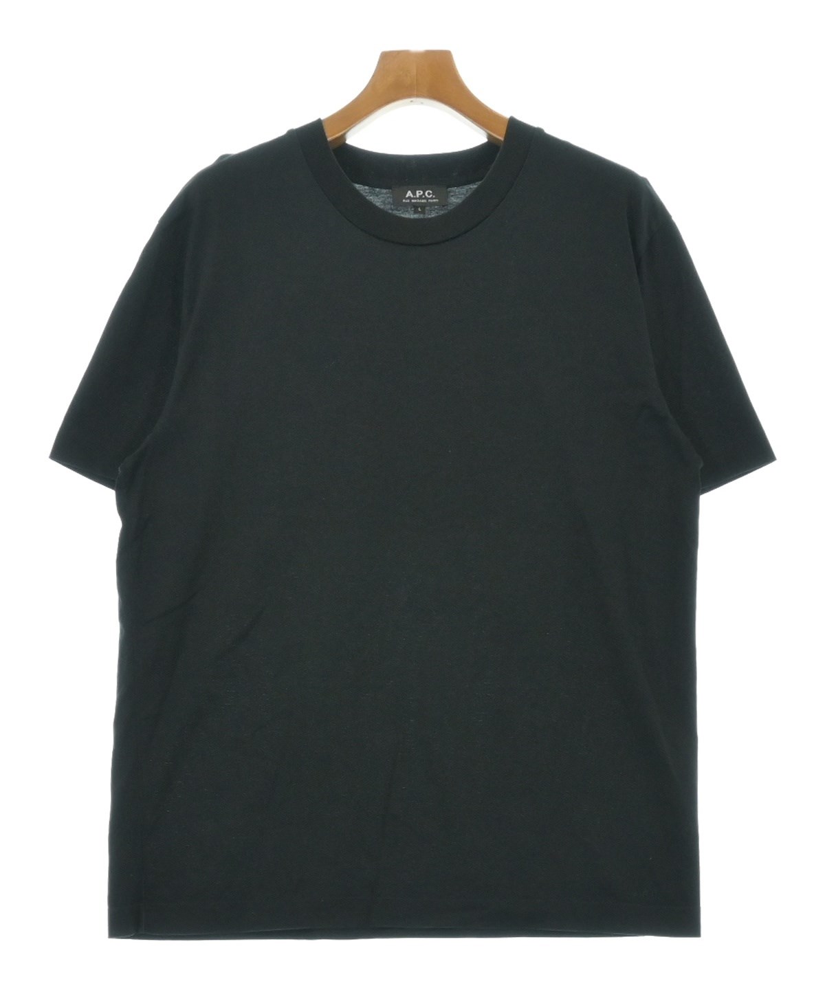 A.P.C tシャツ　ブラック　M size A.P.C. tシャツ S/S T-SHIRT POCKET emblem メンズ : ZOZOTOWN