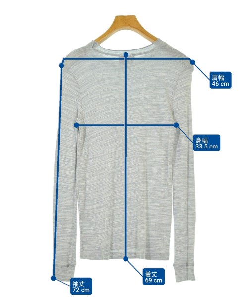 A.P.C.（アーペーセー）Tシャツ・カットソー グレー サイズ:S メンズ/2200546403138