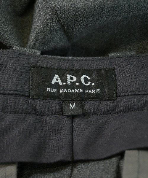 A.P.C.（アーペーセー）スラックス グレー サイズ:M メンズ/2200622158020
