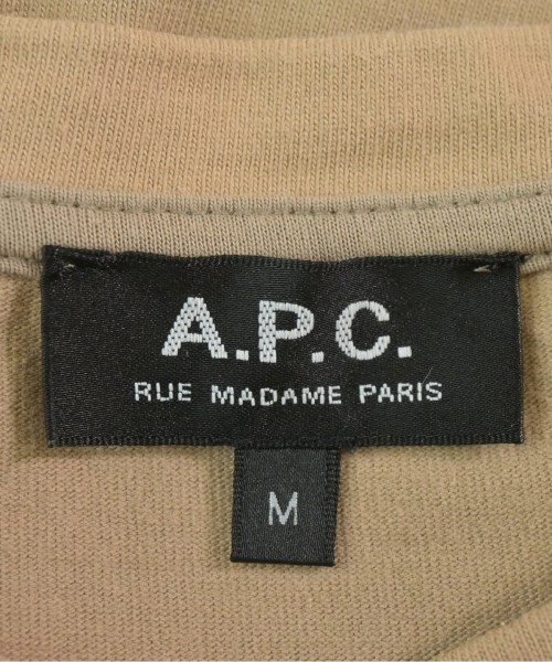 A.P.C.（アーペーセー）Tシャツ・カットソー ベージュ サイズ:M メンズ/2200622158037