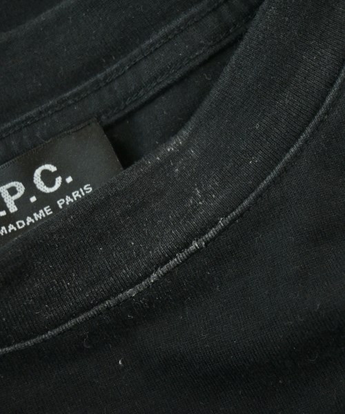 A.P.C.（アーペーセー）Tシャツ・カットソー 黒 サイズ:M メンズ/2200622158044