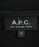 A.P.C.（アーペーセー）Tシャツ・カットソー 黒 サイズ:M メンズ/2200622158044