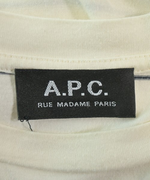 A.P.C.（アーペーセー）Tシャツ・カットソー 白 サイズ:M メンズ/2200622158068