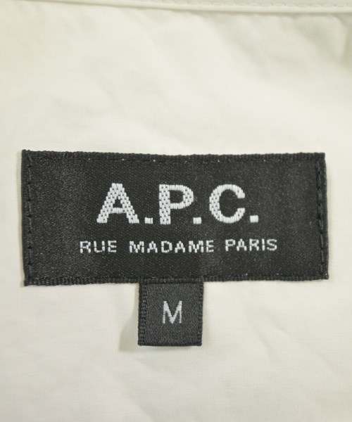 A.P.C.（アーペーセー）カジュアルシャツ 白 サイズ:M メンズ/2200622158075
