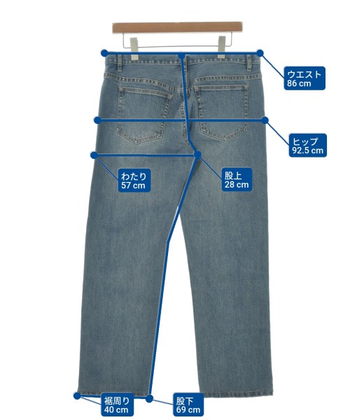 A.P.C.（アーペーセー）デニムパンツ 紺 サイズ:33(L位) メンズ/2200622158082