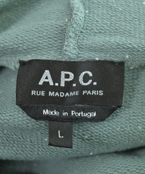 A.P.C.（アーペーセー）パーカー 青 サイズ:L メンズ/2200622457024