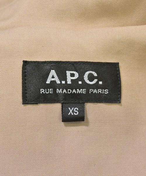 A.P.C.（アーペーセー）ステンカラーコート ベージュ サイズ:XS メンズ/2200622525037