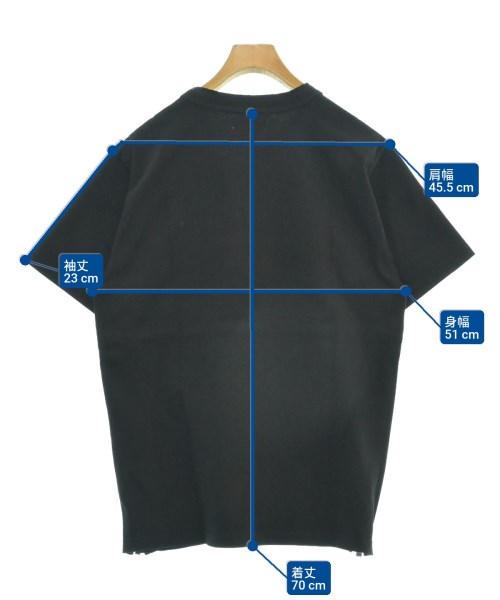 A.P.C.（アーペーセー）Tシャツ・カットソー 黒 サイズ:L メンズ/2200616372029