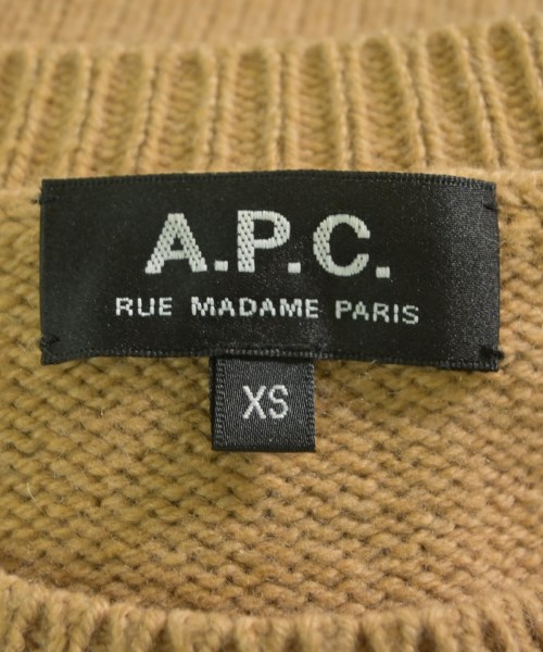 A.P.C.（アーペーセー）ニット・セーター ベージュ サイズ:XS メンズ/2200617181019
