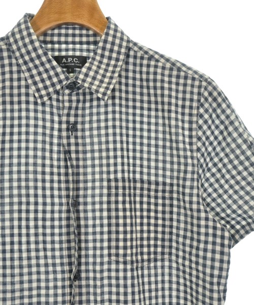 A.P.C.（アーペーセー）カジュアルシャツ 紺 サイズ:S メンズ/2200623284049