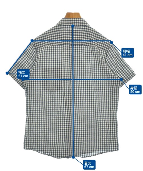 A.P.C.（アーペーセー）カジュアルシャツ 紺 サイズ:S メンズ/2200623284049