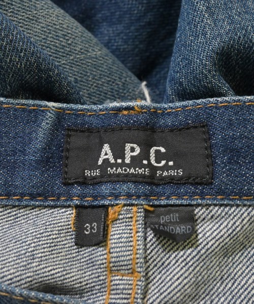 A.P.C.（アーペーセー）デニムパンツ 紺 サイズ:33(L位) メンズ/2200612436077