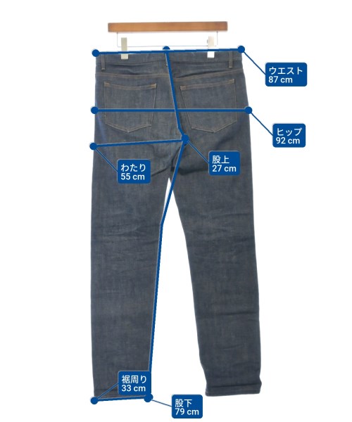 A.P.C.（アーペーセー）デニムパンツ 紺 サイズ:32(L位) メンズ/2200623479100