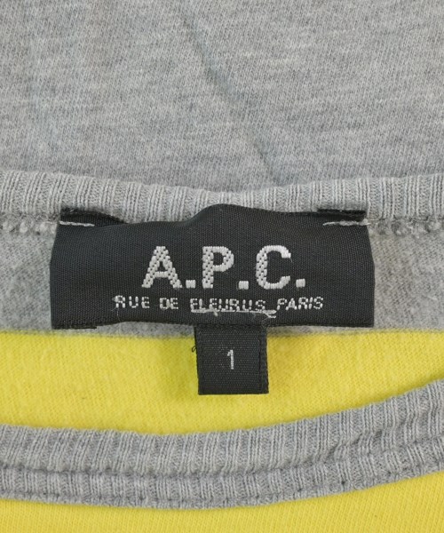 A.P.C.（アーペーセー）Tシャツ・カットソー 黄 サイズ:1(S位) メンズ/2200619108144
