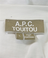 A.P.C.（アーペーセー）Tシャツ・カットソー 白 サイズ:L メンズ/2200624934042