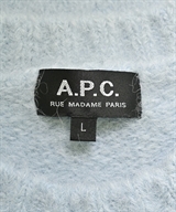 A.P.C.（アーペーセー）ニット・セーター 青 サイズ:L メンズ/2200624934097